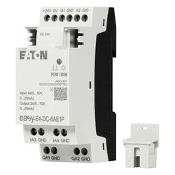 Eaton Steuerrelais easyE4 EASY-E4-AC-12RC1, 8 Digitaleingänge, 4 Relaisausgänge, 100-240V... EATON-197215 4015081939442 (Abb. 1)