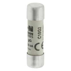 Eaton Zylindersicherung C10G2, 2A, 500V, 10x38mm, 120kA, gG/gL... EATON-C10G2 5027590493468 (Abb. 1)