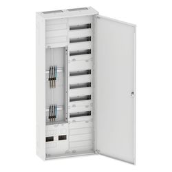 Eaton Zähler-Komplettschrank ZSD ZSD-2ZV-1400/APZ, 63 A 1400x550x225mm, Stahl, Weiß... EATON-300868 9010238128125 (Abb. 1)