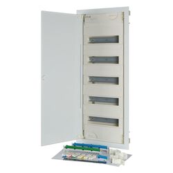 Eaton Unterputz-Kleinverteiler xComfort KLV-60UPP-F, 5-reihig, 60TE, 840x360x100mm, Kunst... EATON-302410 9010238160804 (Abb. 1)