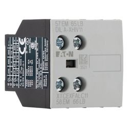 Eaton Hilfsschalterbaustein DILA DILA-XHIV11, 16A, 1 Schließer 1 Öffner, Frontbefestigung... EATON-276423 4015082764234 (Abb. 1)