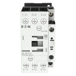 Eaton Leistungsschütz DILM17-01(RDC24), 3-polig 7,5kW 1Ö, Schraubklemmen... EATON-277050 4015082770501 (Abb. 1)