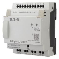Eaton Steuerrelais easyE4 EASY-E4-DC-12TCX1P, 24 V DC, 8 Digitaleingänge, 4 Transistoraus... EATON-197507 4015081940851 (Abb. 1)
