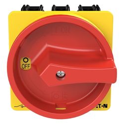 Eaton Hauptschalter P3 P3-63/EA/SVB, 63A 3-polig, Rot/Gelb... EATON-031607 4015080316077 (Abb. 1)