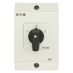 Eaton Umschalter T0 T0-3-8212/I1, 20A, 3 Kontakteinheiten, Kunststoff, Schwarz/Silber... EATON-207123 4015082071233 (Abb. 1)