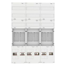 Eaton Zählerfeld ZSD-Z37B0022, 1050x750x110mm, 3-fach, eHZ, Weiß... EATON-113077 4015081126224 (Abb. 1)
