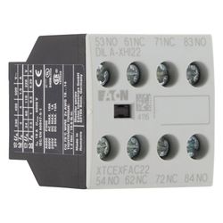 Eaton Hilfsschalterbaustein DILA DILA-XHI22, 4-polig, 2 S, 2 Ö, Frontbefestigung, Schraub... EATON-276426 4015082764265 (Abb. 1)