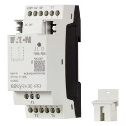 Eaton Steuerrelais easyE4 EASY-E4-UC-12RCX1, 12/24V DC 24V AC, 72x90x58mm... EATON-197212 4015081939473 (Abb. 1)