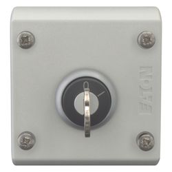 Eaton Schlüsseltaster M22-WRS/KC11/I, 2 Stellungen, 1Ö/1S, IP66, Kunststoff, Grau... EATON-216526 4015082165260 (Abb. 1)
