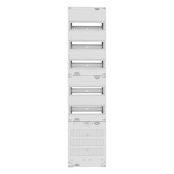 Eaton Einspeise-Verteilerfeld ZSD-V17/SA5, 1050x250x110mm, 5 DIN-Schienen, mit N-PE-Klemm... EATON-255558 4015082555580 (Abb. 1)