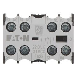 Eaton Hilfsschalterbaustein DILE 22DILE, 4-polig, 2 S, 2 Ö, Frontbefestigung, Schraubklem... EATON-010288 4015080102885 (Abb. 1)