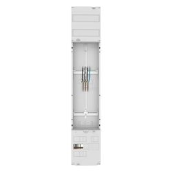 Eaton Zähler-Komplettschrank ZSD ZSD-M19A1071, 1350x250x110mm, 1-fach, Weiß... EATON-230812 4015082308124 (Abb. 1)