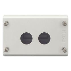 Eaton Aufbaugehäuse M22 M22-I2, 2 Einbaustellen, 56x120x80mm, Kunststoff, Grau... EATON-216537 4015082165376 (Abb. 1)