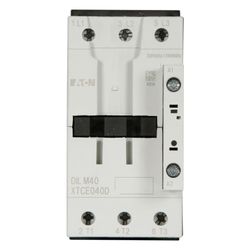 Eaton Leistungsschütz DILM40, 3-polig 18,5kW, 230V 50Hz/240V 60Hz, 40A, Schraubklemmen... EATON-277766 4015082777661 (Abb. 1)