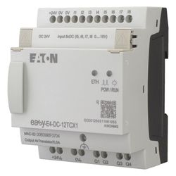 Eaton Moeller® series EASY Steuerrelais, easyE4 (erweiterbar, Ethernet), 24 V DC, Digital... EATON-197214 4015081939459 (Abb. 1)
