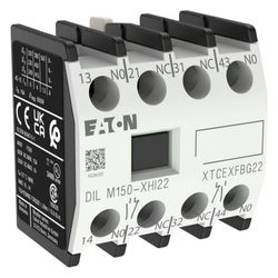 Eaton Hilfsschalterbaustein DILM DILM150-XHI22, 4-polig, 2 S, 2 Ö, Frontbefestigung, Schr... EATON-277950 4015082779504 (Abb. 1)