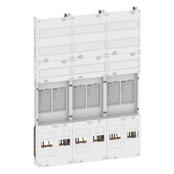 Eaton Zählerfeld ZSD-Z37B0022, 1050x750x110mm, 3-fach, eHZ, Weiß... EATON-113077 4015081126224 (Abb. 1)