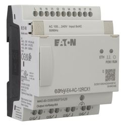 Eaton Steuerrelais easyE4 EASY-E4-AC-12RCX1, 8 Digitaleingänge, 4 Relaisausgänge, Etherne... EATON-197216 4015080892779 (Abb. 1)