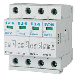 Eaton Überspannungsschutzgerät xPole SPCT2-280/4, 4 TE, 280V, 20kA, IP20... EATON-167596 4015081640874 (Abb. 1)