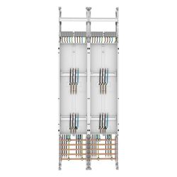 Eaton Zähler-Komplettschrank ZSD-Z29A1074, 1350x500x110mm, 2-stöckig, Weiß... EATON-230815 4015082308155 (Abb. 1)