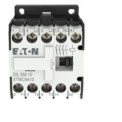 Eaton Leistungsschütz DILEM DILEM-10(24V50HZ), 3-polig, 4kW, 24V 50Hz, Schraubanschluss... EATON-010005 4015080100058 (Abb. 1)