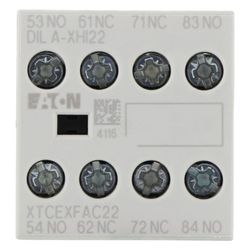 Eaton Hilfsschalterbaustein DILA DILA-XHI22, 4-polig, 2 S, 2 Ö, Frontbefestigung, Schraub... EATON-276426 4015082764265 (Abb. 1)