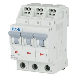 Eaton Leitungsschutzschalter xPole PLI PLI-B16/3, 16 A, 3-polig, 400 V... EATON-101314 4015081012497 (Abb. 1)
