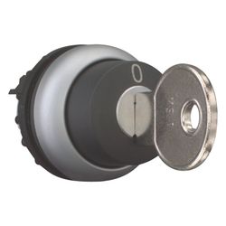 Eaton Schlüsseltaster RMQ-Titan M22-WRS, 22,5mm, rastend, 2 Stellungen, Kunststoff, Titan... EATON-216887 4015082168872 (Abb. 1)