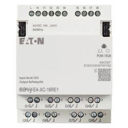 Eaton Ein-/Ausgangserweiterung easyE4 EASY-E4-AC-16RE1, 8 digitale Eingänge, 8 Relaisausg... EATON-197222 4015081939428 (Abb. 1)
