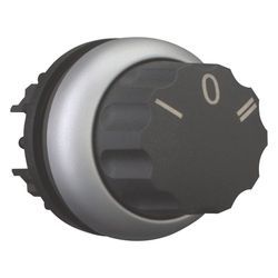 Eaton Wahlschalter M22-WR3, 3 Stellungen, Kunststoff, Titan/Schwarz... EATON-216863 4015082168636 (Abb. 1)
