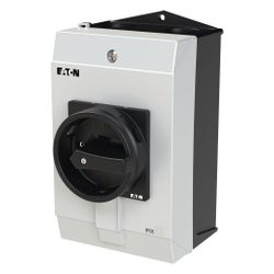 Eaton Hauptschalter P1 P1-32/I2/SVB-SW/HI11, 32A, 3-polig, 180x100x115mm, Schwarz... EATON-207316 4015082073169 (Abb. 1)