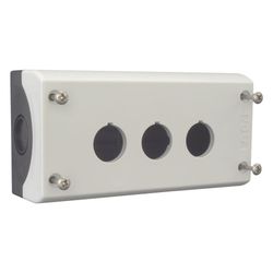 Eaton Aufbaugehäuse M22 M22-I3, 3 Einbaustellen, 56x153x80mm, Kunststoff, Grau... EATON-216538 4015082165383 (Abb. 1)