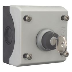 Eaton Schlüsseltaster M22-WRS/KC11/I, 2 Stellungen, 1Ö/1S, IP66, Kunststoff, Grau... EATON-216526 4015082165260 (Abb. 1)