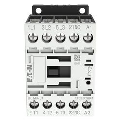 Eaton Leistungsschütz DILM DILM9-01(24VDC), 3-polig, 4kW, 24V DC, Schraubklemmen... EATON-276740 4015082767402 (Abb. 1)