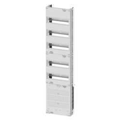 Eaton Einspeise-Verteilerfeld ZSD-V17/SA5, 1050x250x110mm, 5 DIN-Schienen, mit N-PE-Klemm... EATON-255558 4015082555580 (Abb. 1)