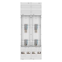 Eaton Zähler-Komplettschrank ZSD-Z29A1074, 1350x500x110mm, 2-stöckig, Weiß... EATON-230815 4015082308155 (Abb. 1)