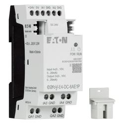 Eaton Ein-/Ausgangserweiterung easyE4 EASY-E4-DC-6AE1P, 24V DC, 4 Analogeingänge, 2 Analo... EATON-197516 4015081940943 (Abb. 1)