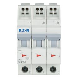 Eaton Leitungsschutzschalter xPole PLI PLI-B16/3, 16 A, 3-polig, 400 V... EATON-101314 4015081012497 (Abb. 1)