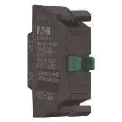 Eaton Kontaktelement M22 M22-CK20, Cage Clamp, Frontbefestigung, 2 S... EATON-107898 4015081075355 (Abb. 1)