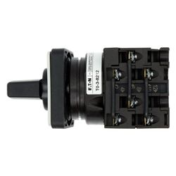 Eaton Umschalter T0 T0-3-8212/E, 20A, 3 Baueinheiten, Kunststoff, Schwarz... EATON-029353 4015080293538 (Abb. 1)