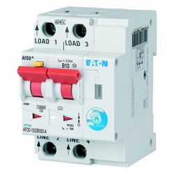 Eaton Brandschutzschalter AFDD+ AFDD-10/2/B/003-A, 2-polig, 10A, 30mA, Typ A... EATON-187168 4015081822171 (Abb. 1)