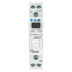 Eaton Stromstoßschalter Z-S230/SS, 230V 16A 2S, 70x17,5x80mm... EATON-265271 4015082652715 (Abb. 1)