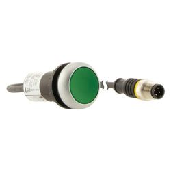 Eaton Drucktaster C22 C22-D-G-K10-P3, 0,5m Kabel, Kunststoff, Grün... EATON-181632 4015081764990 (Abb. 1)