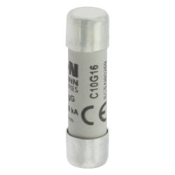 Eaton Zylindrischer Sicherungseinsatz C10G16, 16A, 500V, 10x38mm, gG... EATON-C10G16 5027590493437 (Abb. 1)
