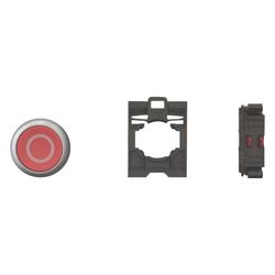 Eaton Drucktaste RMQ-Titan M22-D-R-X0/K01, 22,5mm, 1 Ö, Schraubanschluss, Kunststoff, Rot... EATON-216510 4015082165109 (Abb. 1)