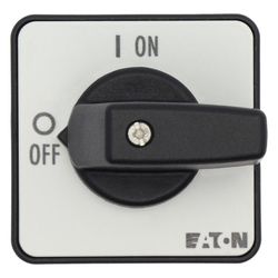 Eaton EIN-AUS-Schalter T0 T0-1-8200/E, 20A 5,5kW 90 Grad, Kunststoff, Schwarz... EATON-067352 4015080673521 (Abb. 1)