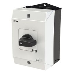 Eaton Umschalter T0 T0-1-15431/I1, 20 A, 102x80x137mm, Schwarz... EATON-207070 4015082070700 (Abb. 1)