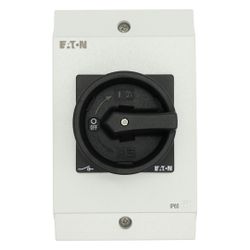 Eaton Hauptschalter T3 T3-4-15682/I2/SVB-SW, 32A, 15kW, 6-polig, Schwarz... EATON-207211 4015082072117 (Abb. 1)