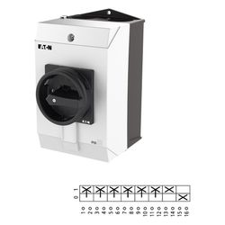 Eaton Hauptschalter T3 T3-4-15682/I2/SVB-SW, 32A, 15kW, 6-polig, Schwarz... EATON-207211 4015082072117 (Abb. 1)