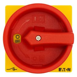 Eaton Hauptschalter T0 T0-2-1/EA/SVB, 20A, 5,5kW, 3-polig, Rot/Gelb... EATON-038873 4015080388739 (Abb. 1)